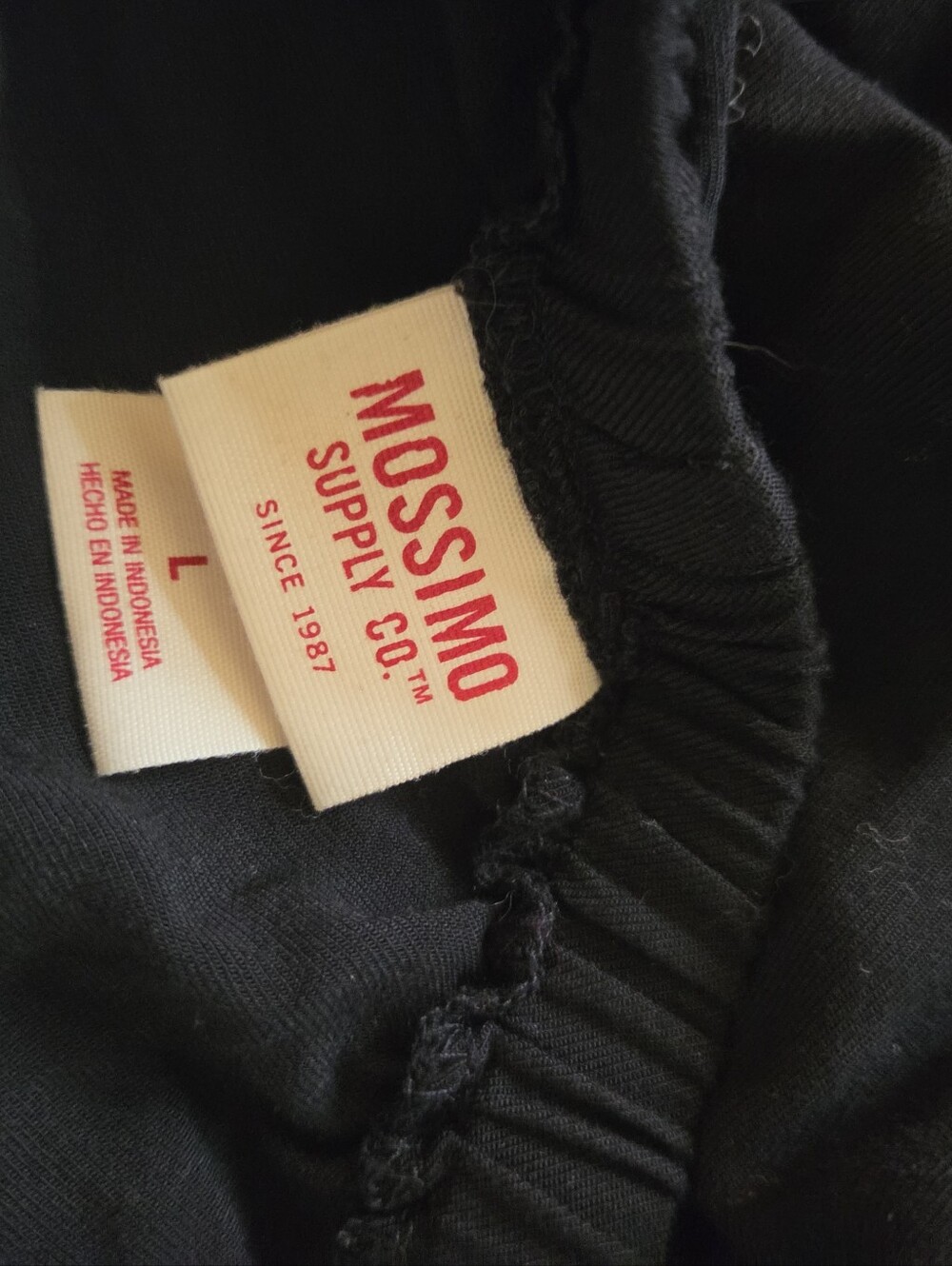 Drawstring Rayon Shorts Size L - Picture 3 of 6